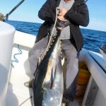 Man Holding Bluefin Tuna Catch