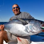 Man Holding Large Cape Cod Tuna