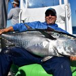 Man with Huge Cape Cod Tuna Catch