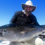 Man with Big Cape Cod Tuna Catch