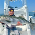 Catch and Release Big Striped Bass on Cape Cod with Reel Deal