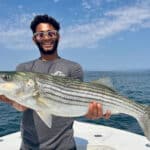 Cape Cod Striped Bass Fishing Charters with Reel Deal