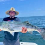 Catch and Release Big Striped Bass on Cape Cod with Reel Deal