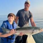 Cape Cod Striped Bass Fishing with Captain Bobby Rice and team