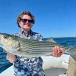 Cape Cod Striped Bass Fishing Charter with Reel Deal