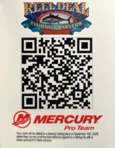 Mercury Marine Pro Team QR Code for Captain Bobby Rice