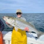 Cape Cod Striped Bass Fishing Charters with Reel Deal