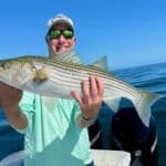 Cape Cod Striped Bass Fishing Charters with Reel Deal
