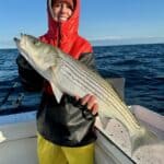 Cape Cod Striped Bass Fishing Charters with Reel Deal